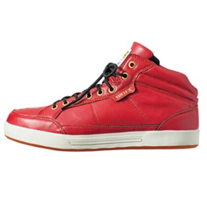 TULTEX セーフティシューズ(ミドルカット)(男女兼用) 009レッド 28.0 51633 1