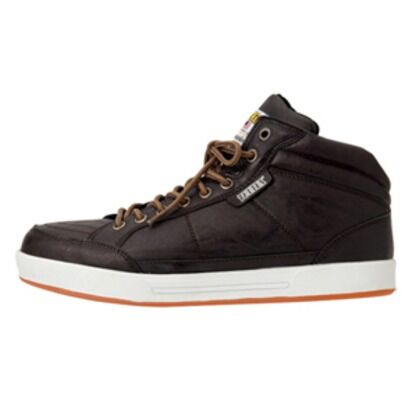 TULTEX セーフティシューズ（ミドルカット）（男女兼用） 022ブラウン 28.0 51633 1