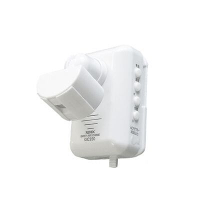 スポット人感チャイム 5×6.4×8.3cm 82g ホワイト GC250