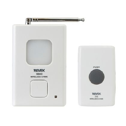 ホワイト 送信機:約W46×H74×D23mm/受信機:約W63×H96×D33mm X810
