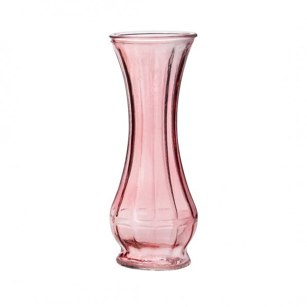 ガラスベースストレ ライトピンク ライトピンク φ8.5xH23cm HT7489 1個