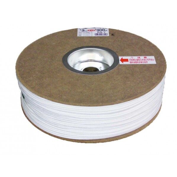 ユタカメイク ユタカ RN-7 ナイロンロープ16打ドラム 3mmX300m RN-7 1個...