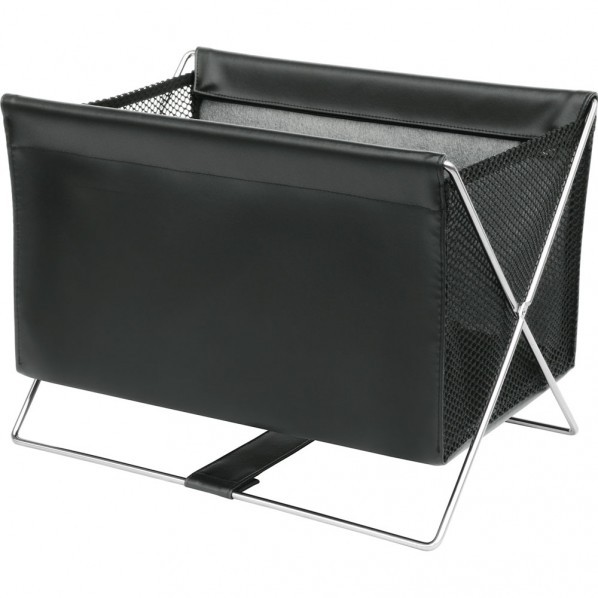 ミニサイドワゴン・合皮×メッシュ S R-365 ブラック ブラック R-365BK 1個