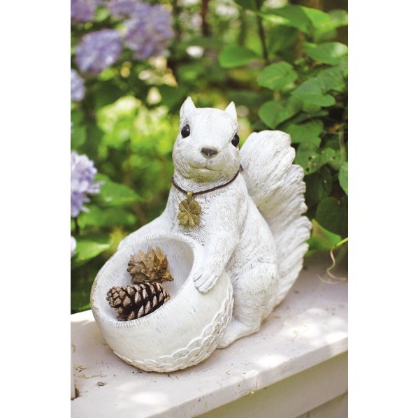 スクイレル ガーデンオーナメント L Garden Ornament 便利グッズ(文具・OA機器) KH-60864 1個