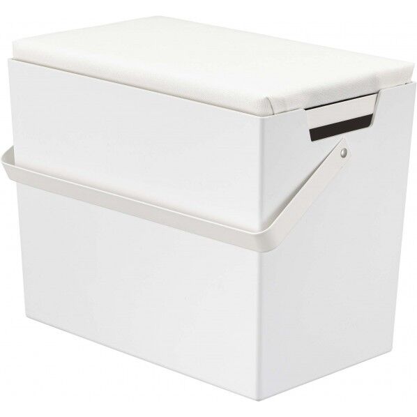 山崎実業 アイロン掛けできる蓋付きアイロン収納ケース タワー ホワイト 5457 1点...