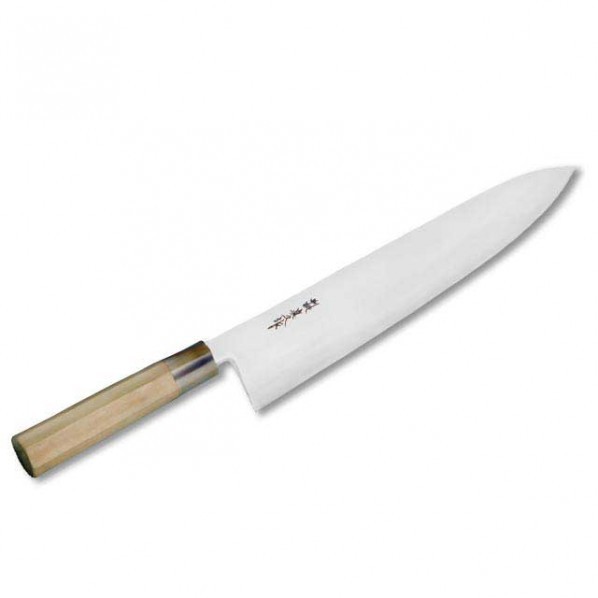 マック(ガーデニング) 和牛刃 TO-GYU-300 本焼き 「別誂真久作」 刃渡り300mm 全長460mm 1個