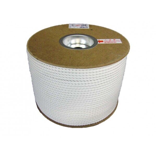 ユタカ RC-10 綿ロープドラム 6mmX200m RC-10 1個