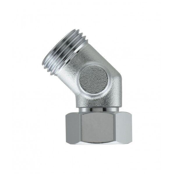 片ナット45°エルボ 水道配管継手 原状回復 GA-JE001 1個