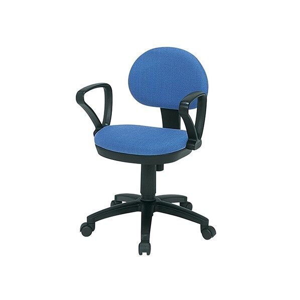 ＣＨチェアー　肘掛付 ブルー 1-6213-11 1