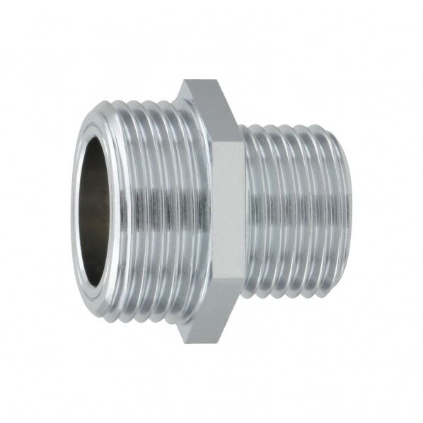 フレキパイプ用平行ニップル 呼20/呼13用 水道配管継手