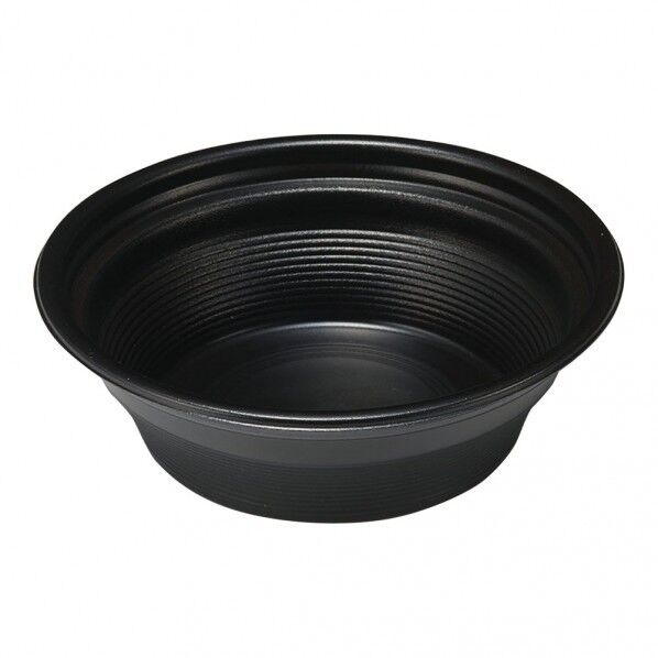 麺丼(50入) 本体 黒(中皿・フタ別売り) RHDT804 1個