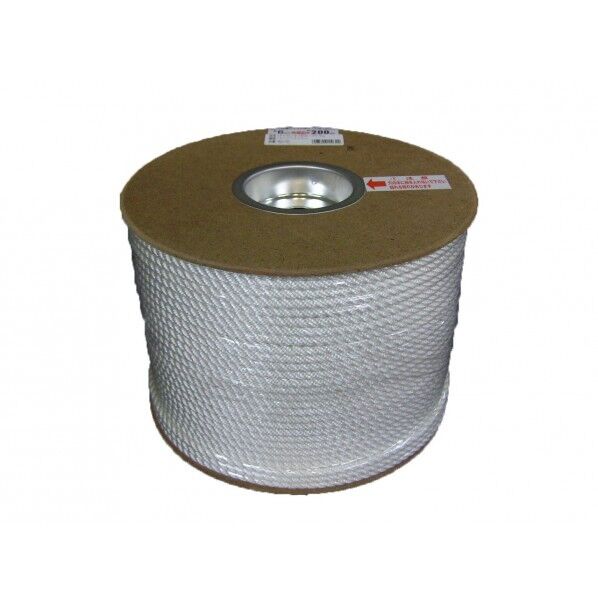 ユタカ RJ-10 ナイロン3ッ打ロープドラム 6X200m RJ-10 1個