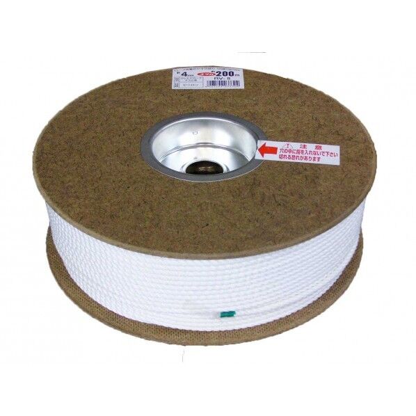 ユタカ RV-8 クレモナロープドラム 4mmX200m RV-8 1個