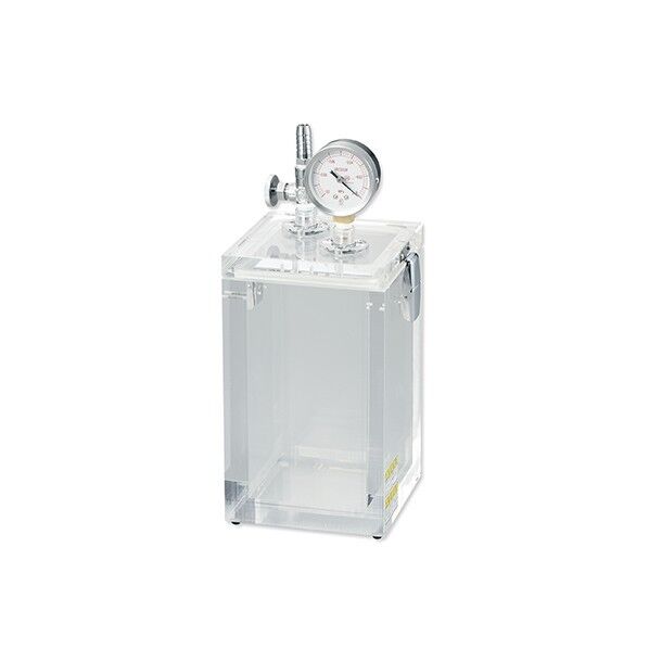 真空デシケーター 150×150×250mm 1-5943-02 1