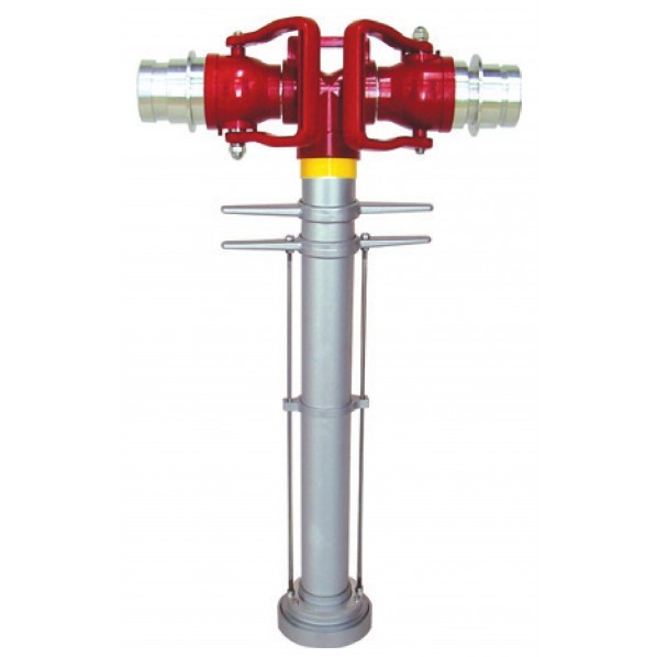 【地下式消火栓用】 引上げ式スタンドパイプ ボールコック型 65Ax口金中心700mm 10H-B6570A 1本