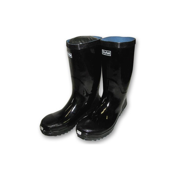 トライアント 軽半長靴 黒 25.5cm AL-102 1足