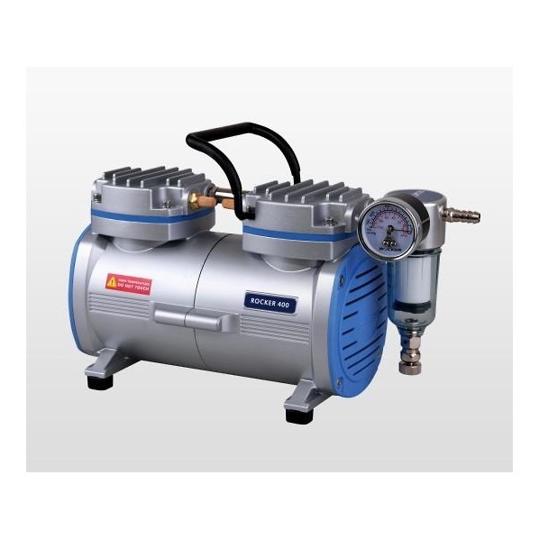 オイルレス吸引ポンプ 34/37L/min 1-6685-12 1