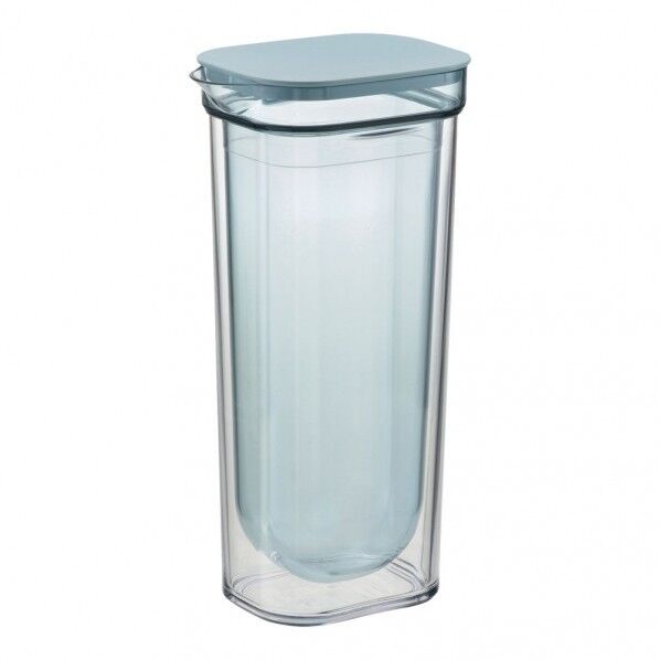 ダブルウォールカラフェブルー ブルー 1L 1個