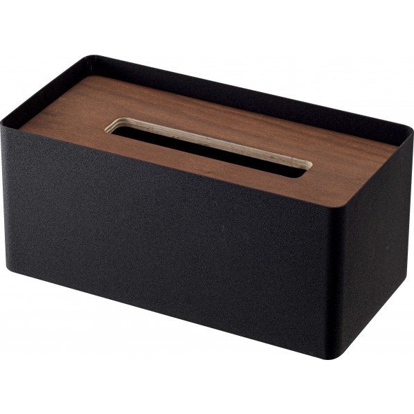 厚型対応蓋付きティッシュケース リン ブラウン 5177 1点