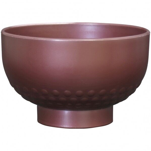 安心汁碗 ブラウン ブラウン 1個