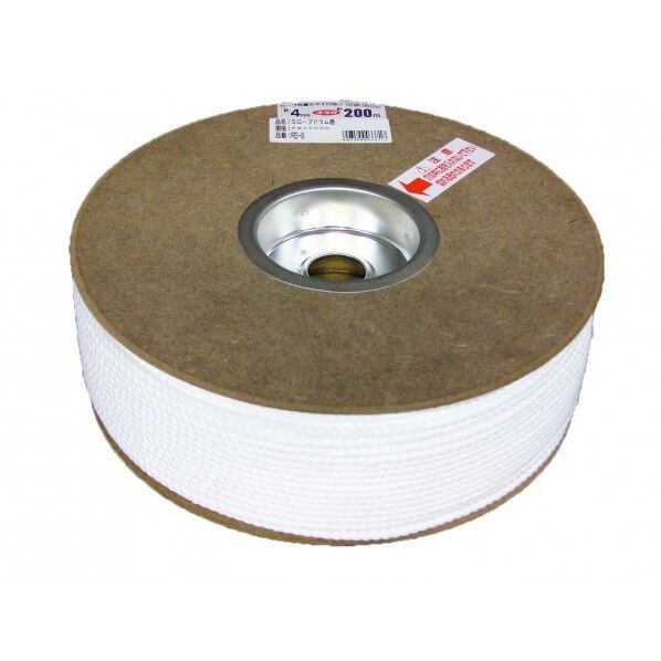 ユタカ RS-8 エステルロープ ドラム 4mmX200m RS-8 1個