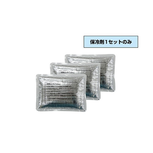 予備用保冷剤セット プレミアム(ピタッと冷却ベスト用) 375849 3個入