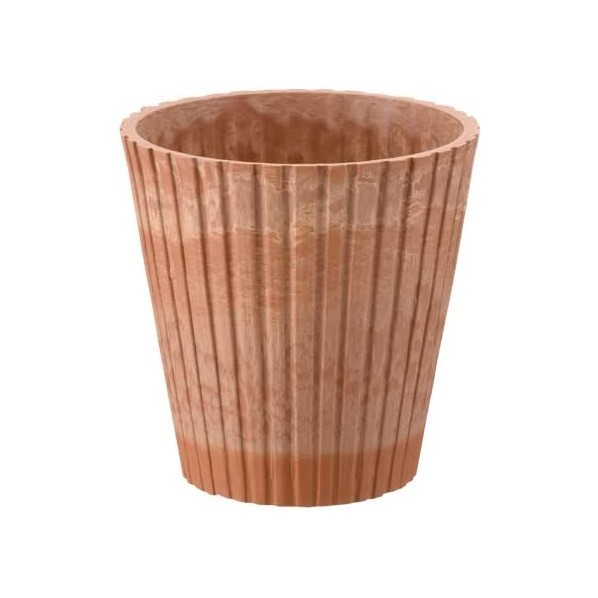 ボタニー ストライプポット 12型 オレンジ(O) 12.1×11.8cm 0.7L オレンジ 1個