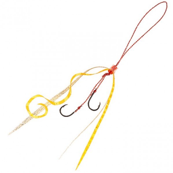 フリースライド ネクタイフックセット ストレート&カーリー SE166 オレンジシュリンプ