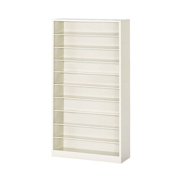 フリータイプ シューズボックス 1列10段 40人用 フリータイプ セミホワイト 1765mm BD-10T(N) 1台