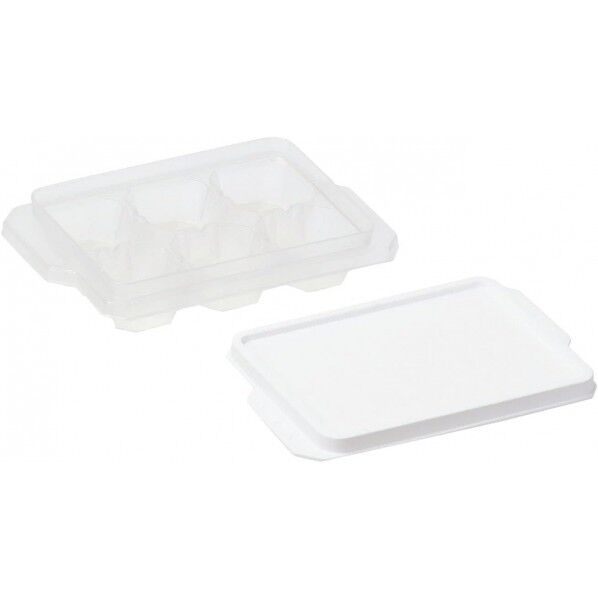 パール金属 冷た倶楽部 取り出しやすいアイストレー 6個取り 2個組 13×8×3.5cm D-6694 2個