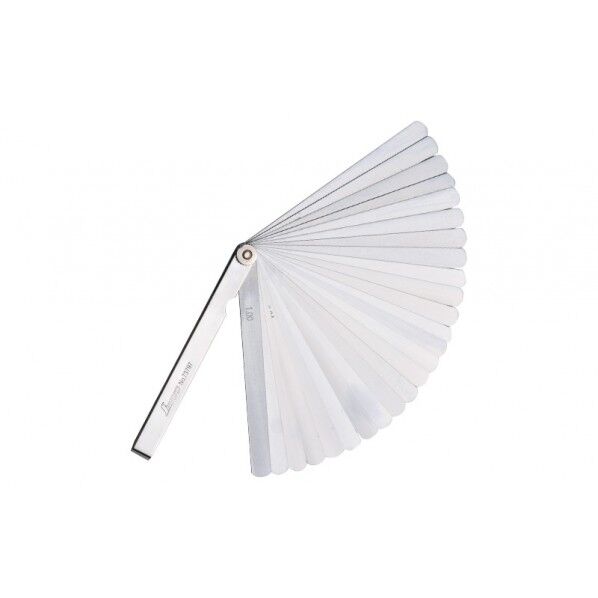 ※法人専用品※シンワ測定 シックネスゲージ F 150mm 25枚組 校正証明書+トレサビリティ体系図付 13X17X153mm 73797 1個...