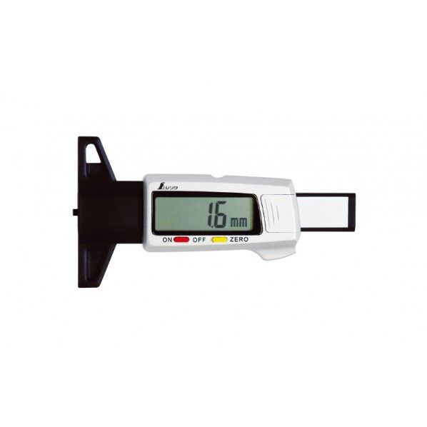 デジタルデップスゲージ ミニ 25mm 校正証明書+トレサビリティ体系図付 112.5X60X15mm 19305 1個