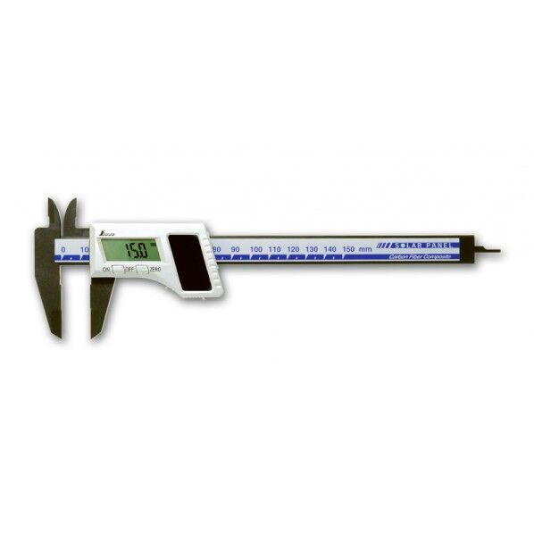 ※法人専用品※シンワ測定 デジタルノギス カーボンファイバー製 150mm ソーラーパネル 校正証明書+トレサビリティ付 237X77X14.5mm 19981 1個...