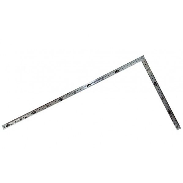 曲尺角厚 ステン 50cm 裏面角目 JIS 校正証明書+トレサビリティ体系図付 260X1.4X520mm 11002 1個