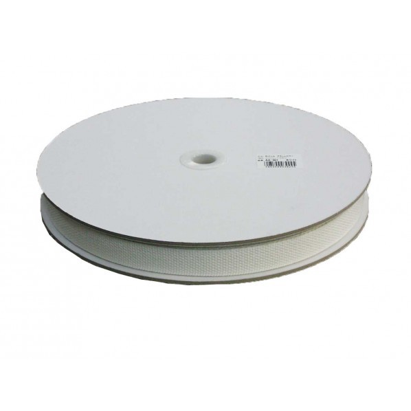 ユタカメイク ユタカ AA-301ホワイト 平ベルト アクリル 20mmX25m AA-301 1個