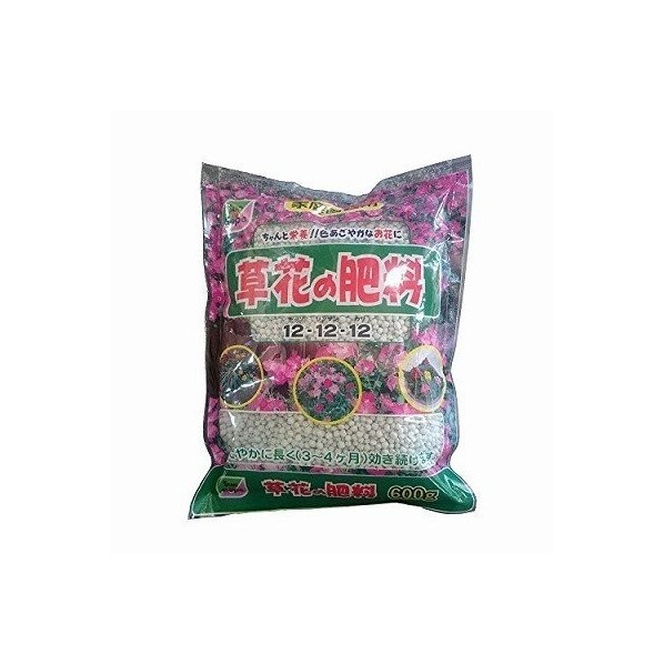 草花の肥料12-12-12 600g 1個