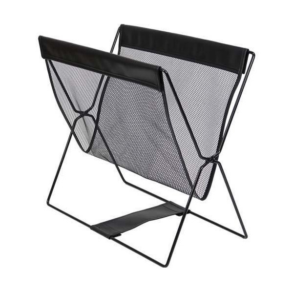 レザー調ハンモック型メッシュバスケット