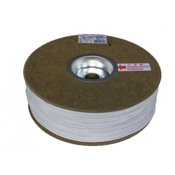 ユタカメイク ユタカ RC-7 綿ロープドラム 3mmX300m RC-7 1個...