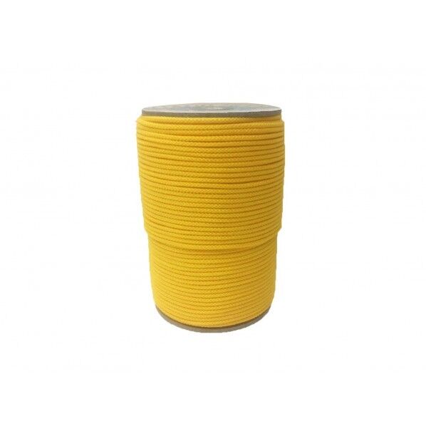 ユタカ AC-402イエロー アクリルカラーボビン 3mmX150m 1個