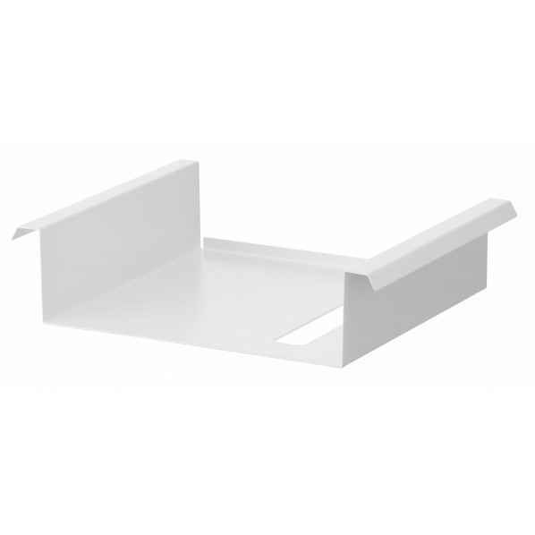 テーブル下つっぱり棒用収納ラック タワー ホワイト 6007 1点