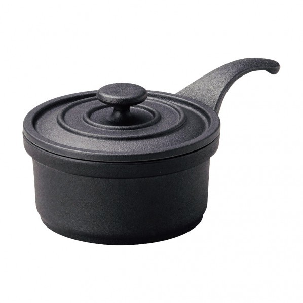 ミニココ ラウンド柄付ブラック ブラック 10cm M11-702 1個