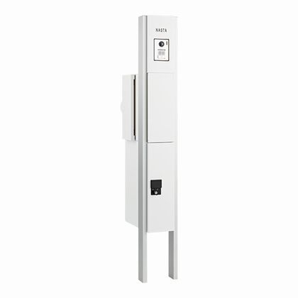 門柱ユニット KS-GP10A(インターホン 小型宅配ボックス付) ホワイト KS-GP10A-M3L-TW 1