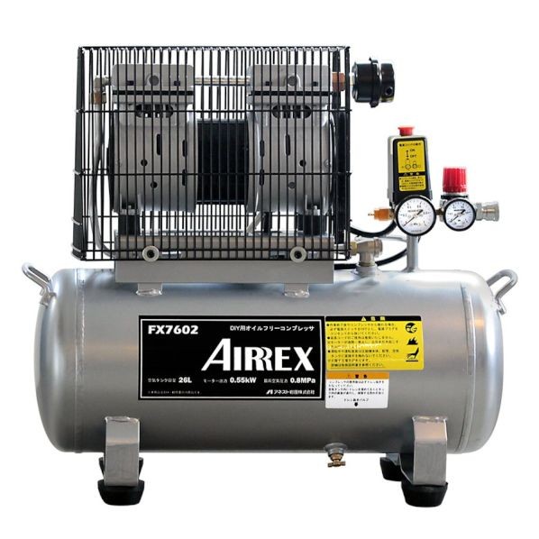 アネスト岩田 静音オイルフリーコンプレッサー FX7602 1個...