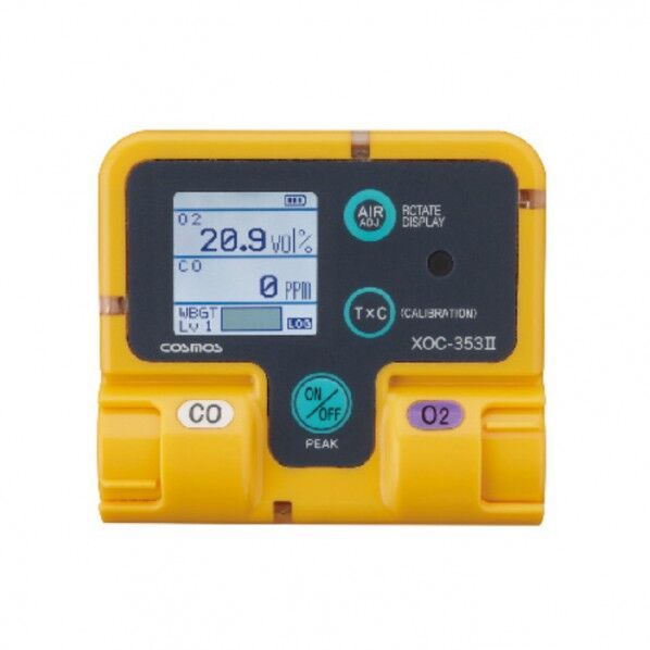酸素・一酸化炭素計 70X24X62.5mm XOC-353II 1台