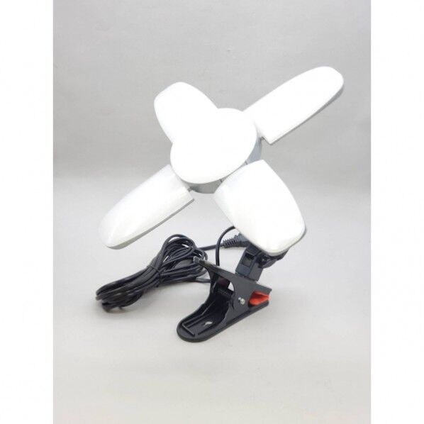 スーパールミネX50CL LED電球付クリップランプ