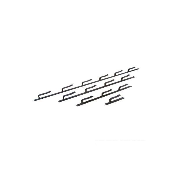 十手型金具 ステンレス 3段 2尺 ブロンズ 4mm厚×19mm巾×550mm長 TS-11 10本