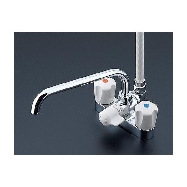 台付ツーハンドル混合栓 シングルレバー混合栓 TMS26C 1個