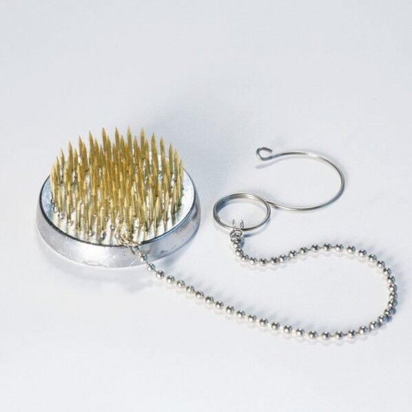 丸型剣山 真鍮針 セーフティ鎖付 豆大 103 1個