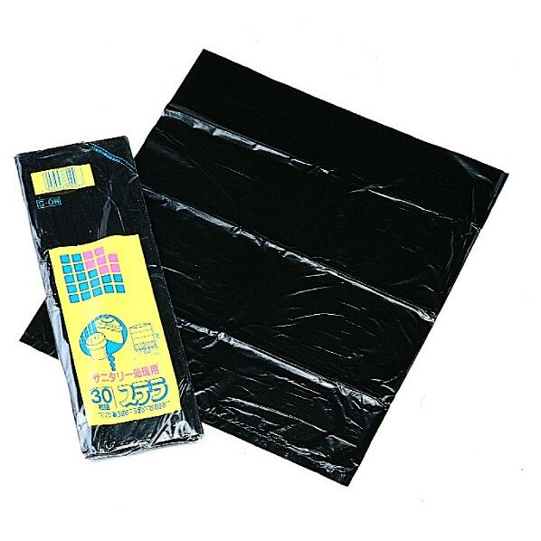 ホームコーナー用ポリ袋 黒 38040 30枚