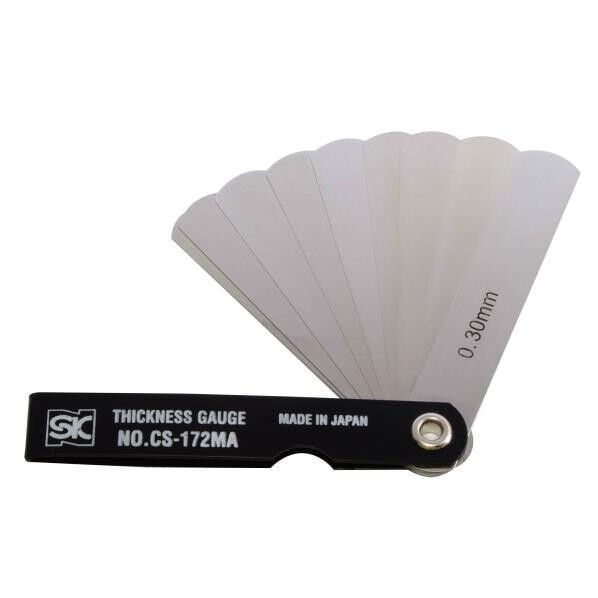 シクネスゲージカラースリーブタイプ 9組 75mm 黒 CS-172MA(黒) 1点